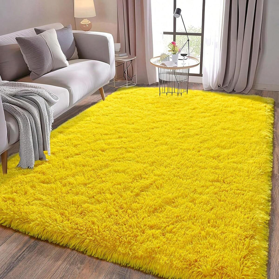 Super Fluffy Rug For Bedroom, Shag Fuzzy Area Rug For Living Room Bedroom, Plush Soft Carpet For Girls Boys, Non Slip Throw Rugs For Dorm, Modern Home Decor Aesthetic